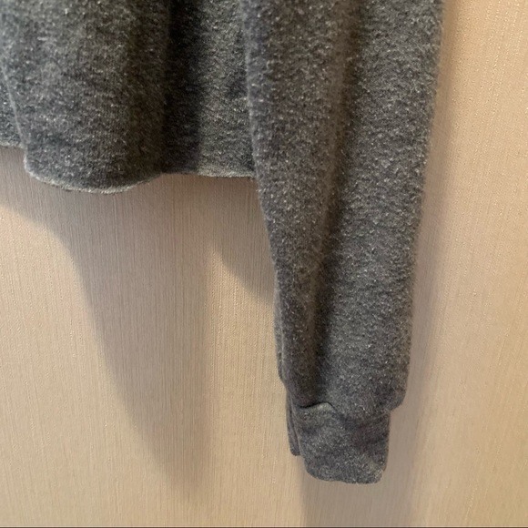 The Tonight Show Starring Jimmy Fallon Varsity Sweatshirt Cropped - Picture 4 of 5